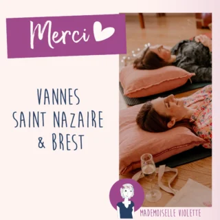 [CLAP DE FIN DU WEEK-END]

Fin de week-end pour les violetto-girls qui ont fait le plein énergies et de partages incroyables 🙏

On a eu la chance d’accueillir des copines, des mères et des filles, des cousines ou encore des femmes en solo qui ont pensé à elles dans les villes de Vannes, St Nazaire & Brest ❤️

Et vous, racontez-nous votre expérience Violette ?
La bisette ! 🌸

#finduweekend #weekend #vannes #stnazaire #brest #france #bienetre #beaute #femmes #lacherprise #gratitude